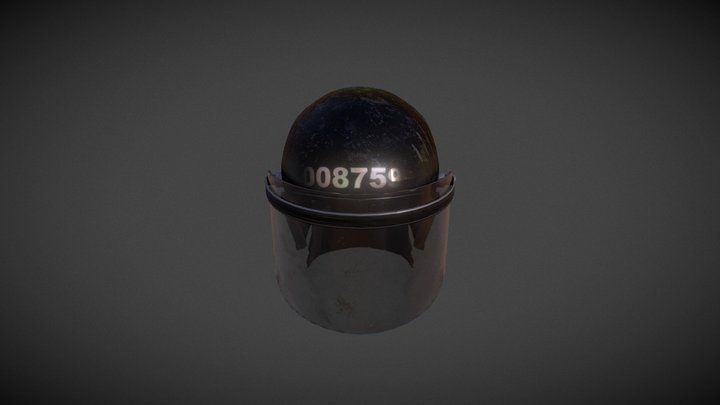 ESMAD Helmet 3D Model