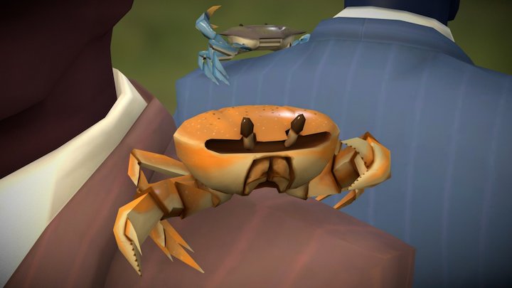 Spry Crab 3D Model