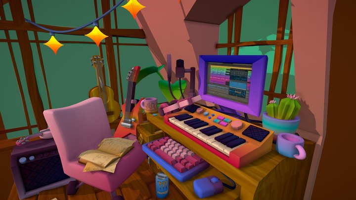 DAE Crib 3D Model