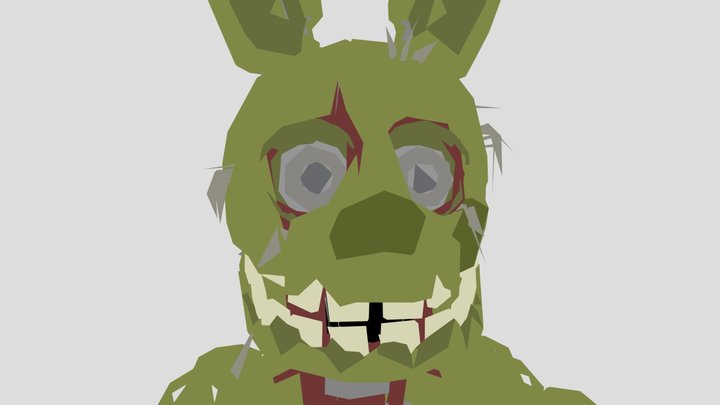 Springtrap 3D models - Sketchfab