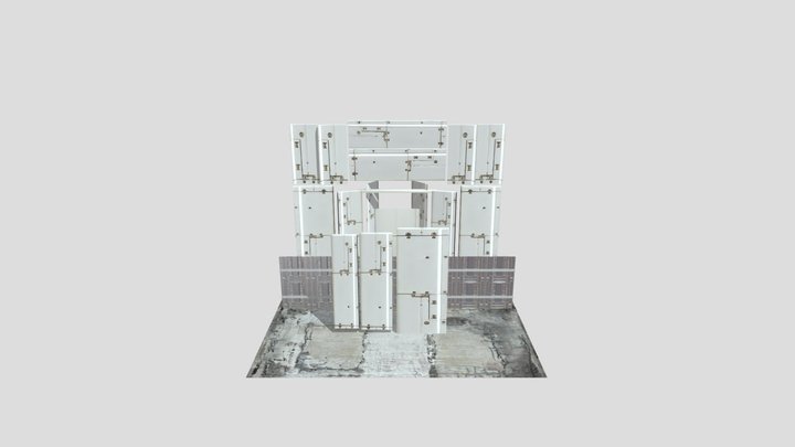 Backrooms threshold 3D Model