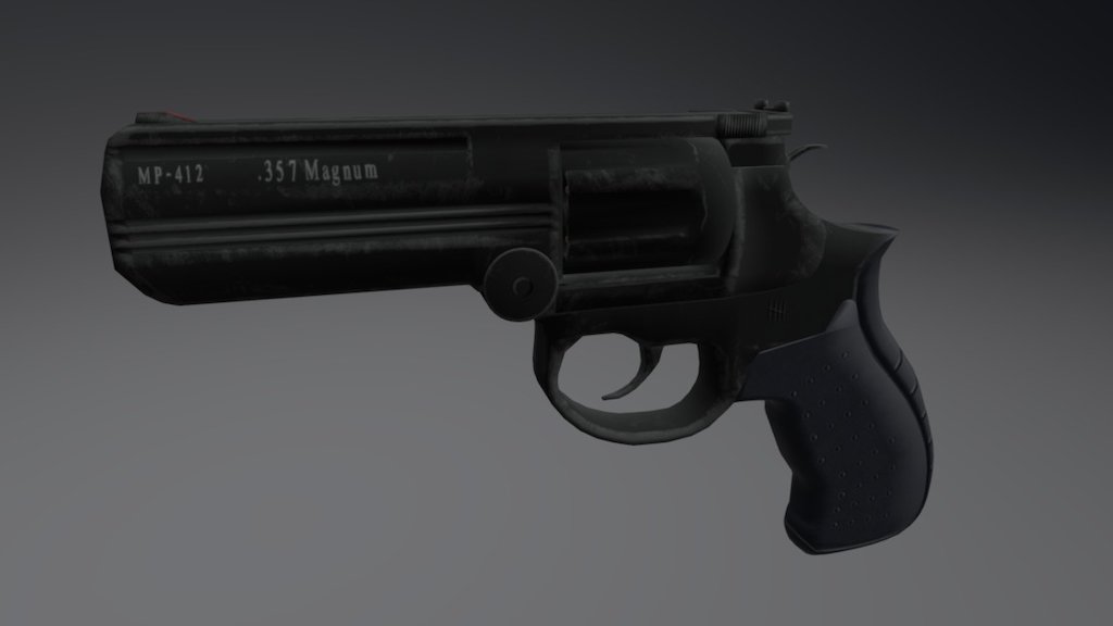 MP412 .357 Magnum - 3D model by Brajaan313 [cc026bf] - Sketchfab
