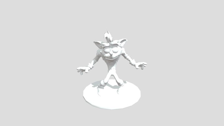 Crash Bandicoot 3D Model