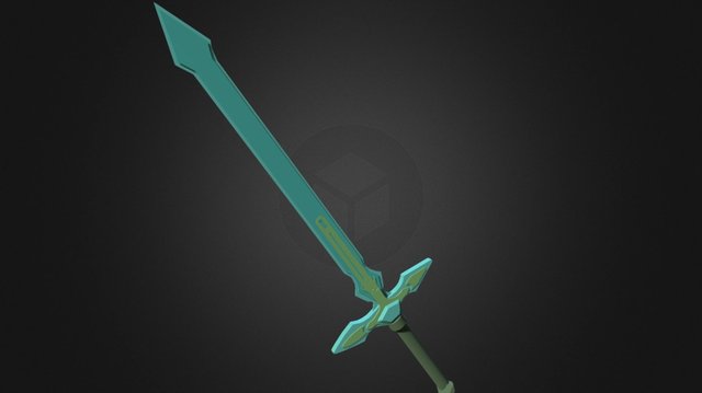 Kirito Dark Repulser 3D Model