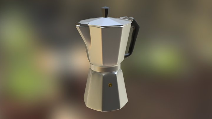 Coffee Pot 3D Model