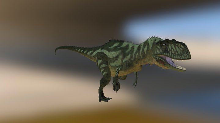 Yangchuanosaurus 3D Model