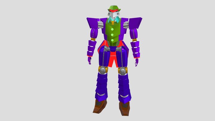The Joker-Mech 3D Model
