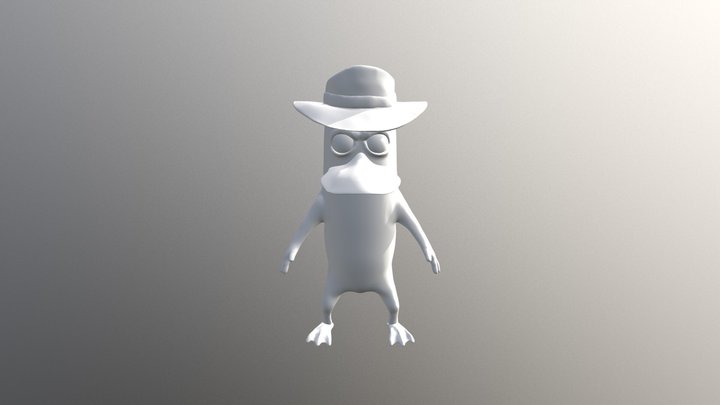 Perry the Platypus (Agent P) 3D Model