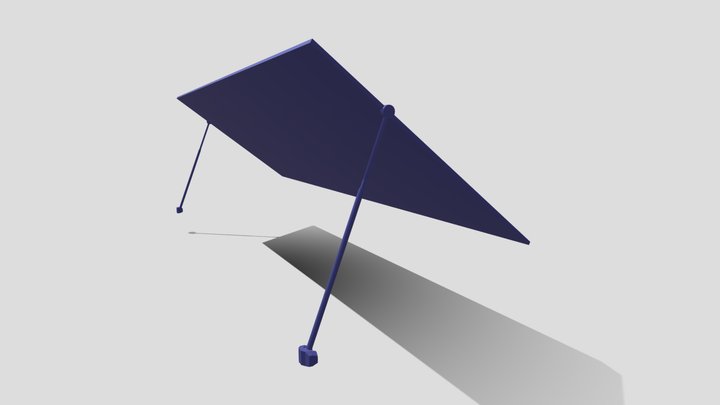 Service Window Door 3D Model