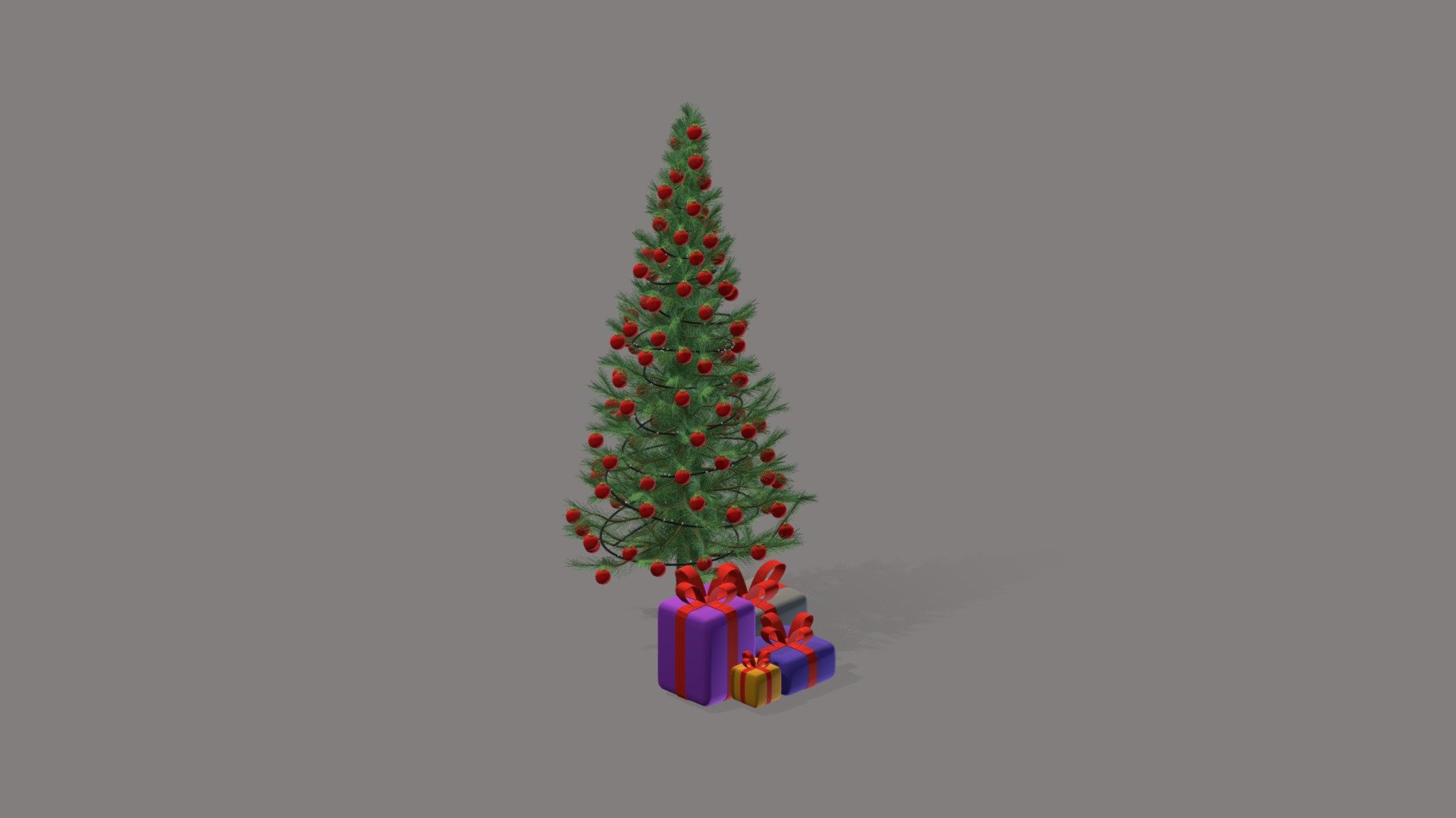 Christmas Tree - Download Free 3D model by YARA122 [cc0741a] - Sketchfab