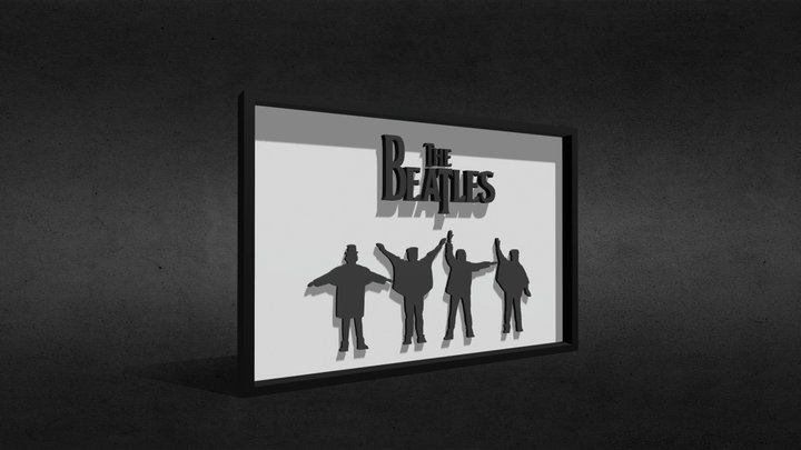 The Beatles – Free 3D Model STL