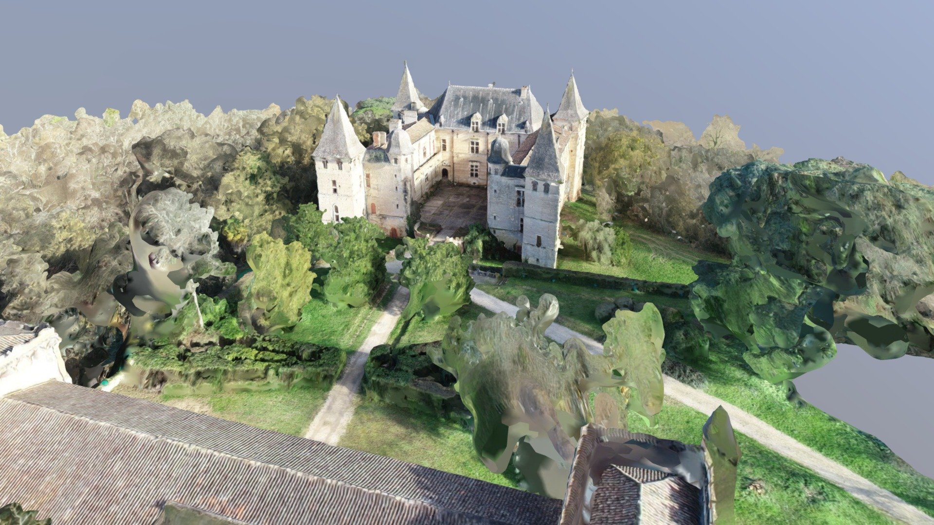 CHATEAU DE CAUMONT ET SON PARC By DEXAN - Drone