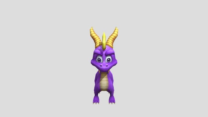 [Spyro:  A Hero's Tail] Spyro – Modello 3D gratuito STL
