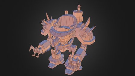 Sky Golem (WIP) 3D Model