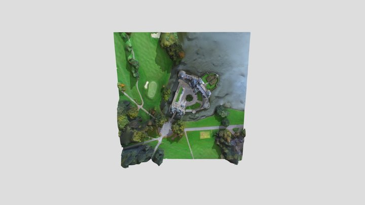 castle template 3D Model