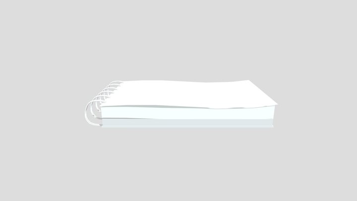 small notepad 3D Model