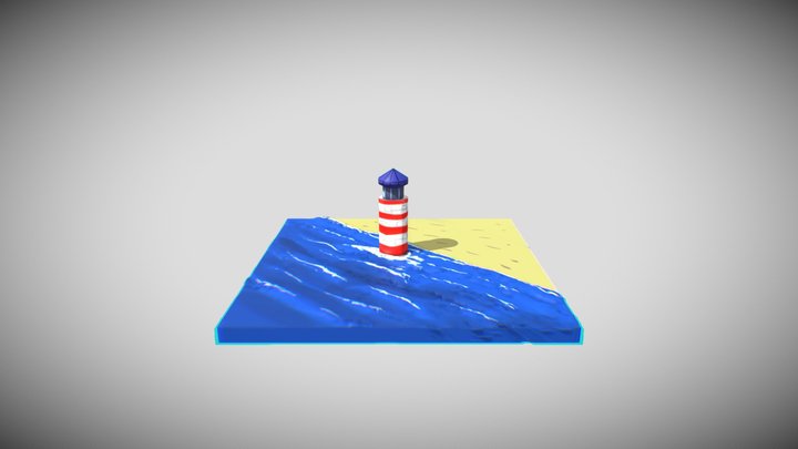 island 3D Model