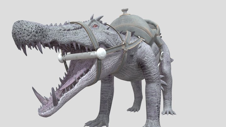 Kaprosuchus – Free 3D Model STL