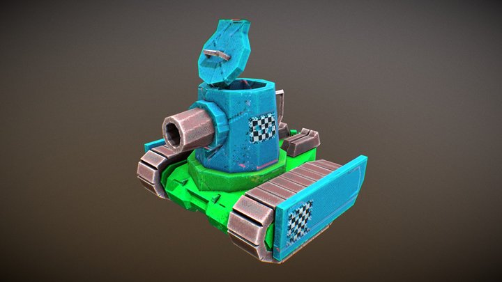 T-Pot Cromwell 3D Model