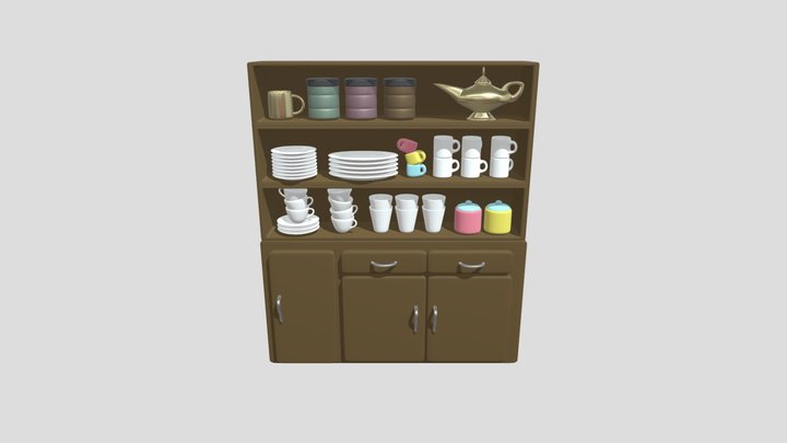 shelf_cafe 3D Model