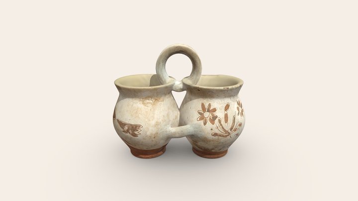 Горнята-близнята BC0184 3D Model