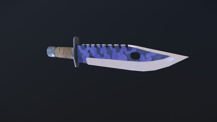 Knife 3D Model