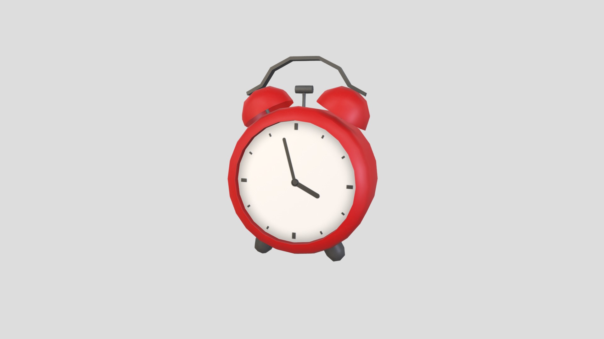 3D model Clock - This is a 3D model of the Clock. The 3D model is about shape.