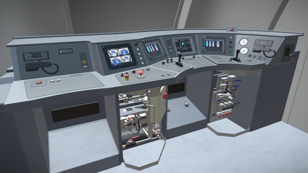 Desiro 45 "Lastochka" Train Driver Console