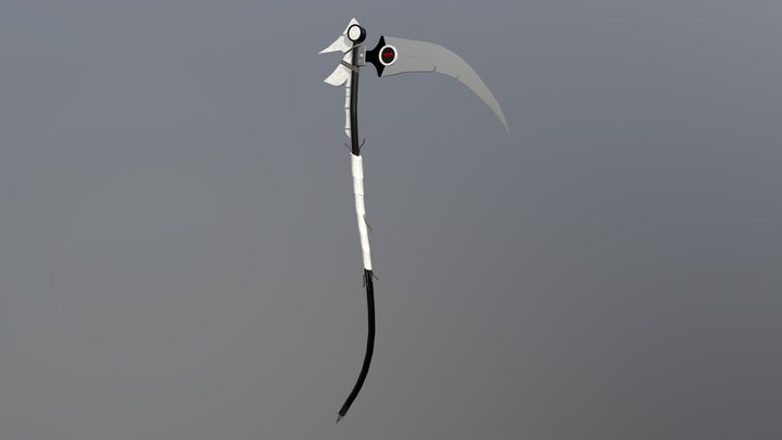 Final Fantasy Garlean Scythe 3D Model