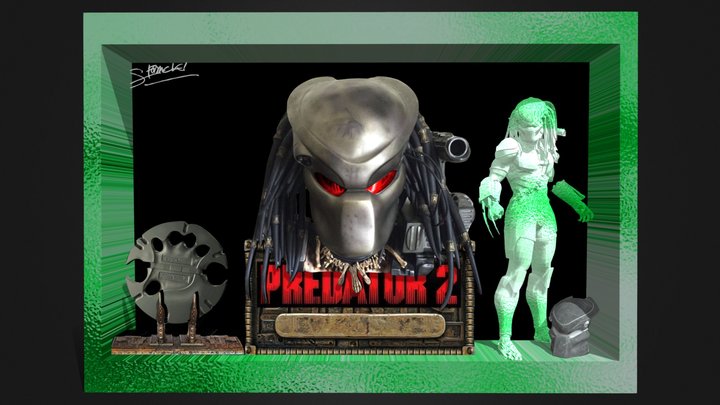 Predator2 3D models - Sketchfab