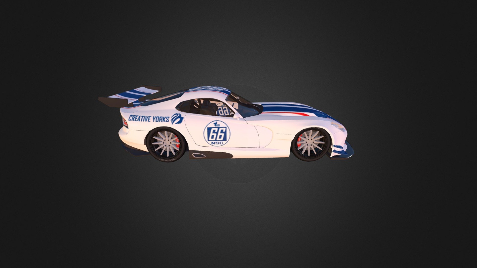 Dodge Viper Gts Alms 3d Model By Jdaniel92 Jdanielgz Cc1146f Sketchfab 4831