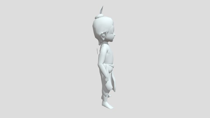 LITTLE KRISHNA 3D Model