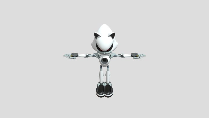Movie Metal Sonic FanMade 3D Model