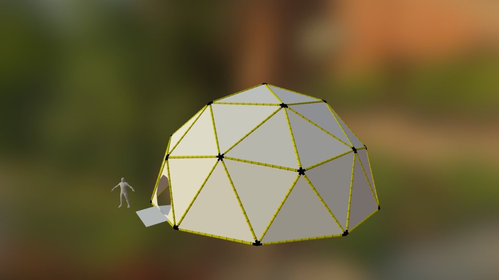 48ft V2 Bamboo Dome