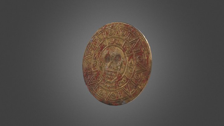 (old) coin test 2 Substance paint 3D Model