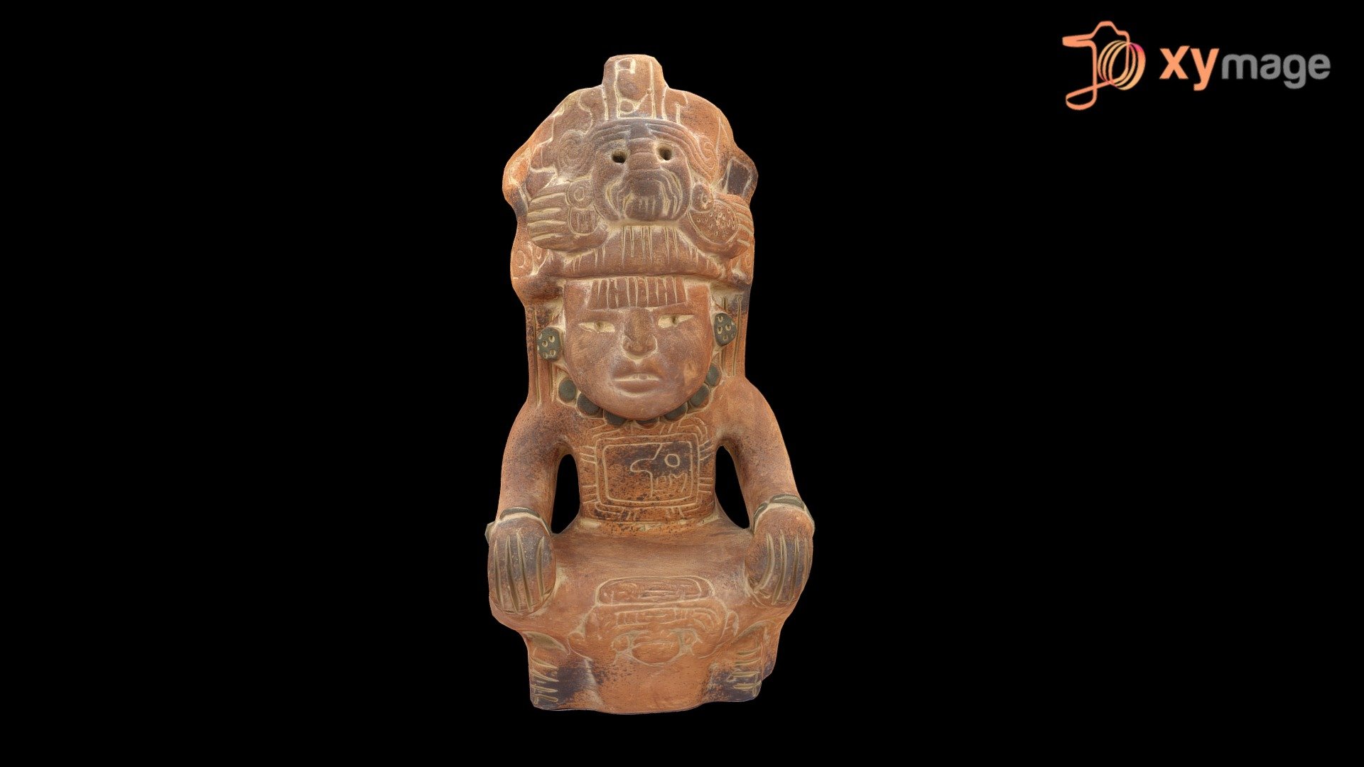 Antique mayan Statuette