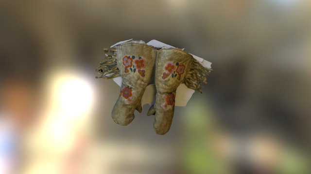 R57: Beaded Gauntlets 3D Model
