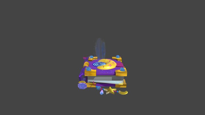 The Magic Book 3D Model