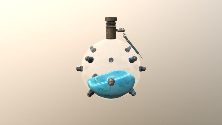 Modeling Class 2 - Weapon Design 3D Model
