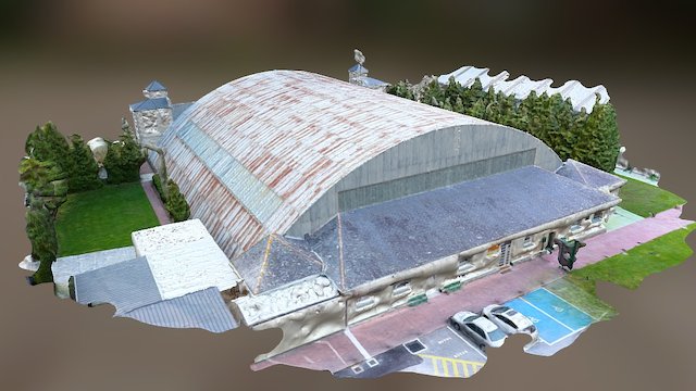 Hangar-1 Rozas 3D Model