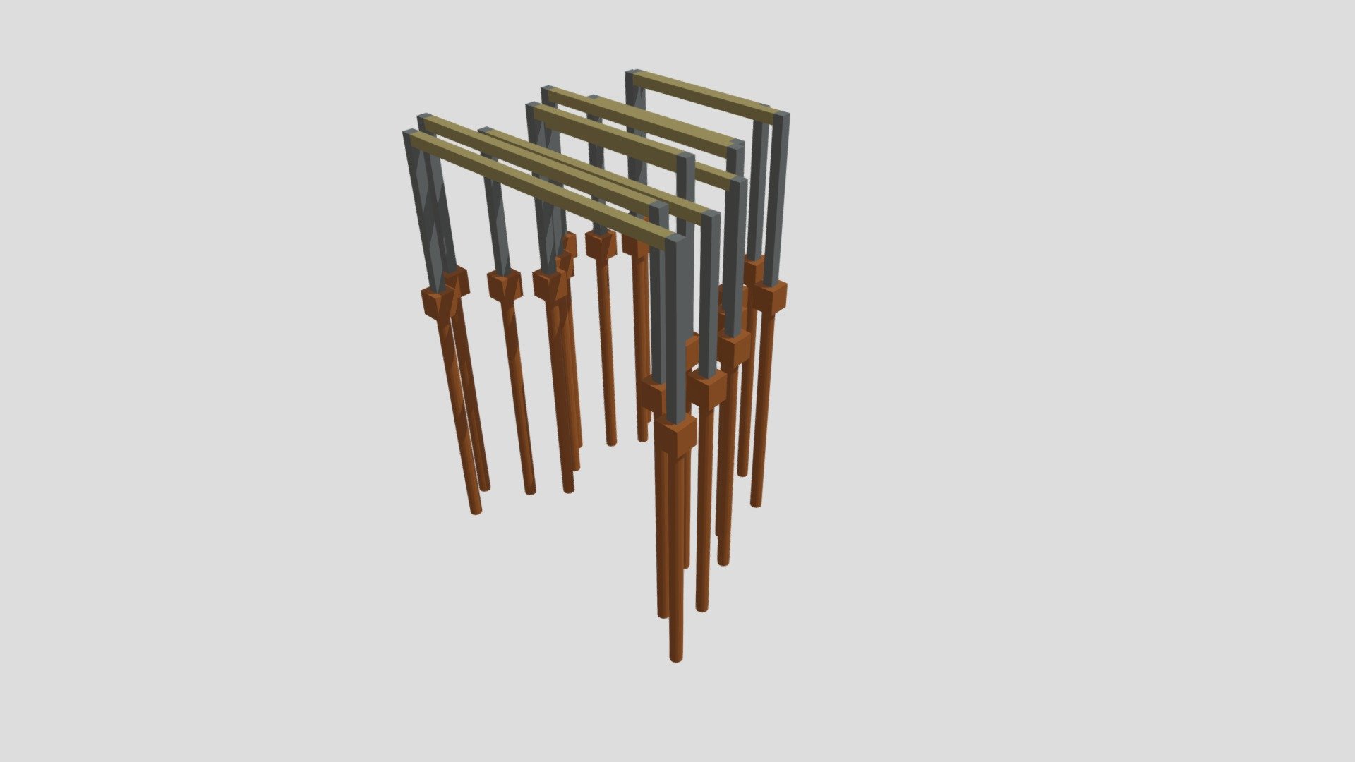Ponto do Pedal - Estrutura_3D