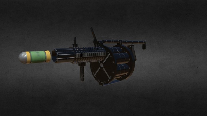 Grenade_Launcher_Model 3D Model