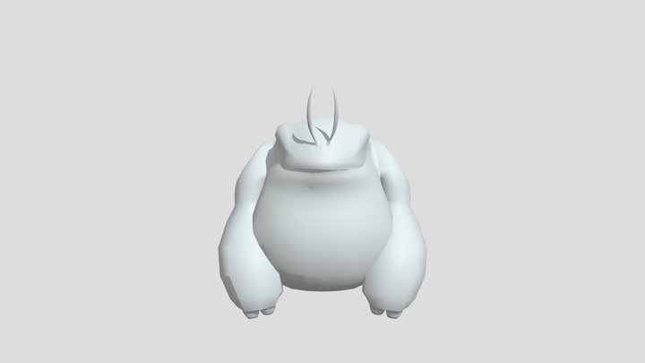 Toad 3D Model