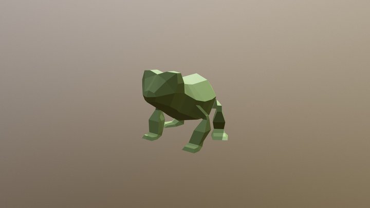 Frog 3D Model