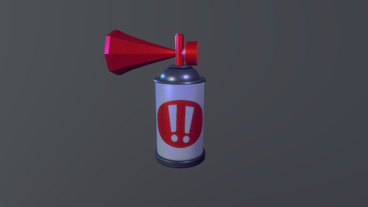 Air Horn (Item) - Dandy's World 3D Model