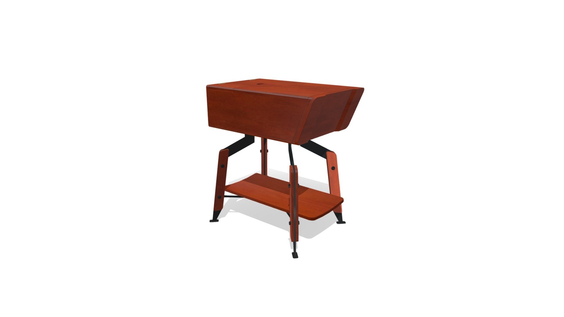 ROBOT SIDE CABINET (RBL-01) 38.5x54.5x60cm — Sketchfab embed 3D viewer