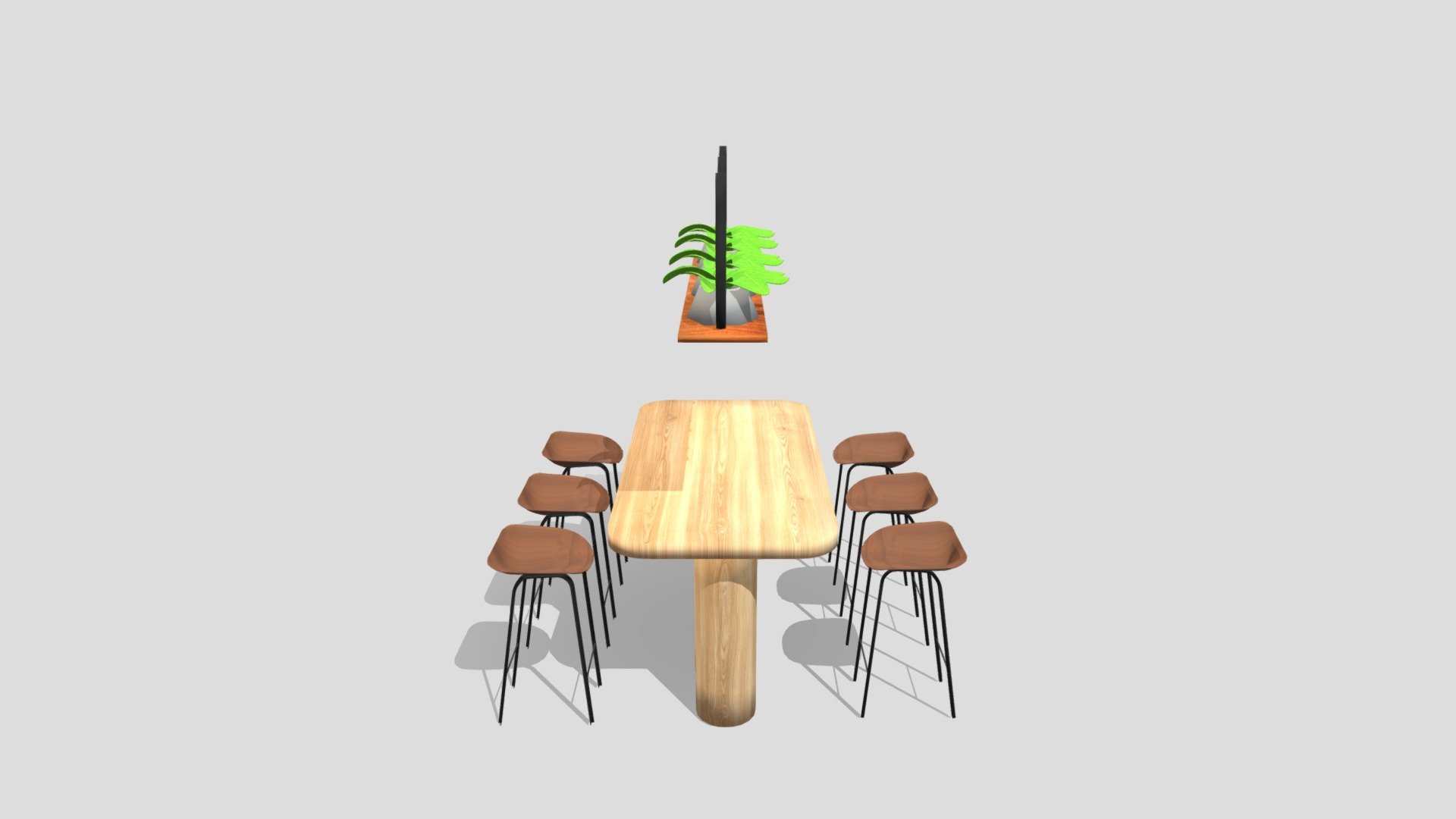 Table and stools