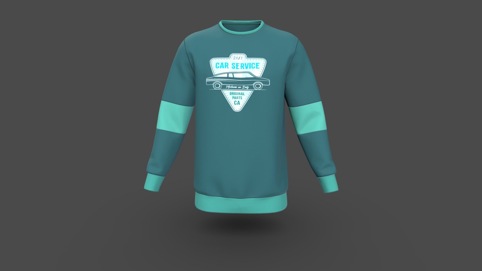 Color Block Sweatshirt main image 1