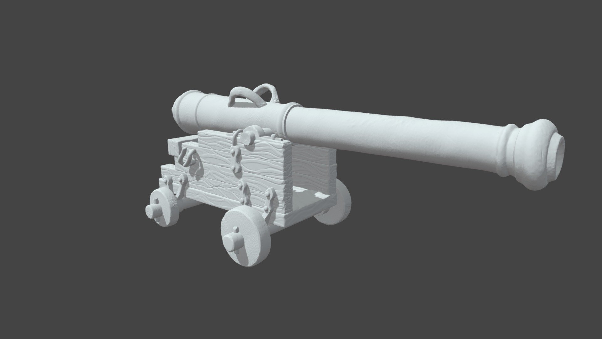 Sculpted Cannon