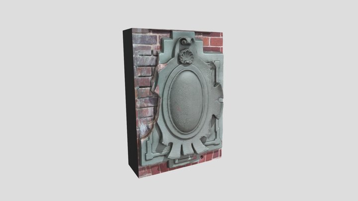 HC - Broken Shield 3D Model